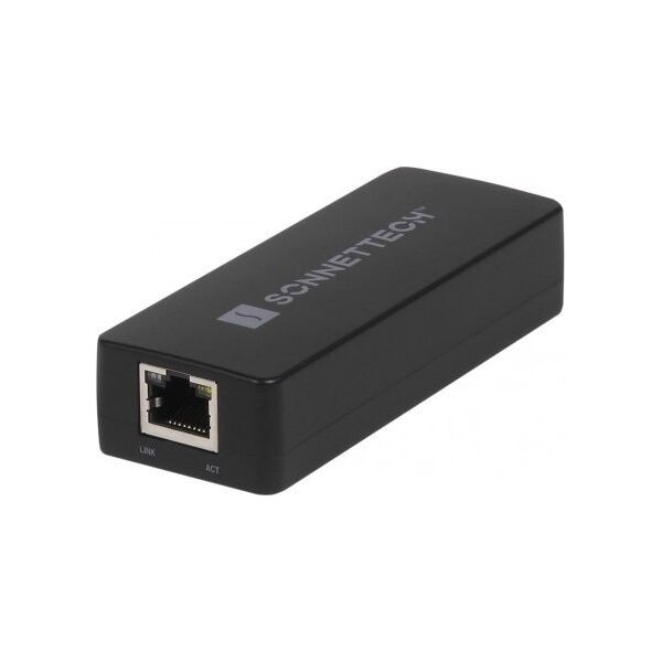 Adapter AV Sonnet Sonnet Thunderbolt AVB Gigabit Ethernet Adapter for Macs (black, 50cm)
