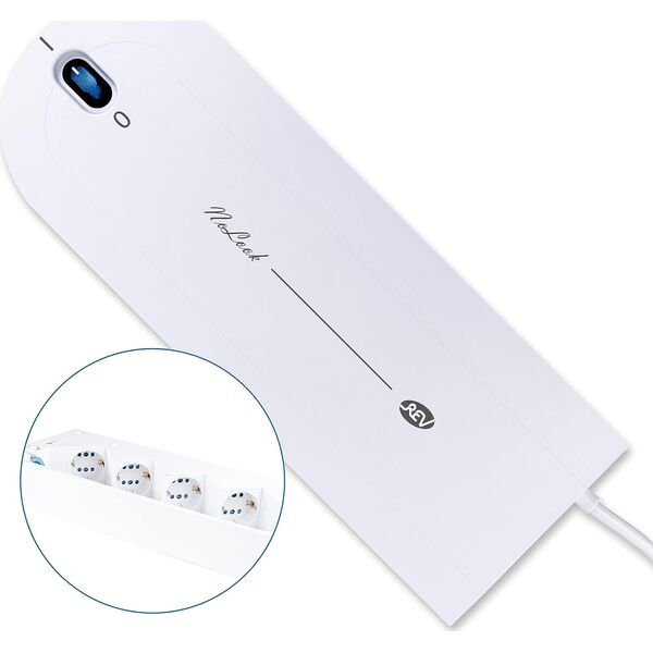 Listwa zasilająca REV REV NoLook Socket Strip 4-fold with switch