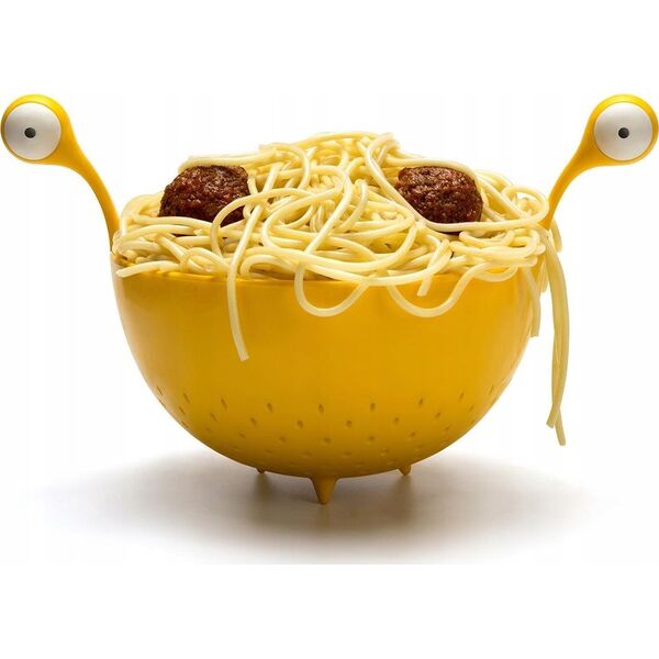 Ototo OTOTO Spaghetti Monster yellow Colander