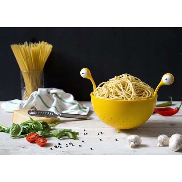 Ototo OTOTO Spaghetti Monster yellow Colander