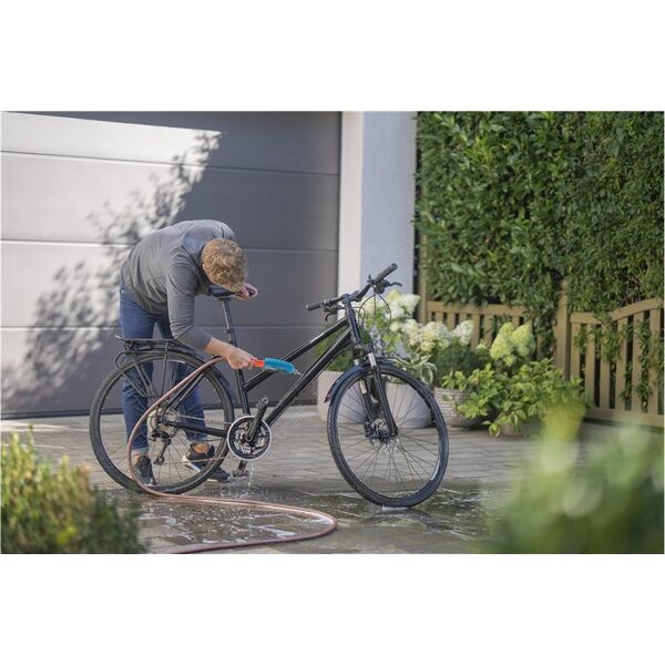 Gardena GARDENA Cleansystem bicycle brush set, washing brush (grey/turquoise, incl. 10 soap sticks)