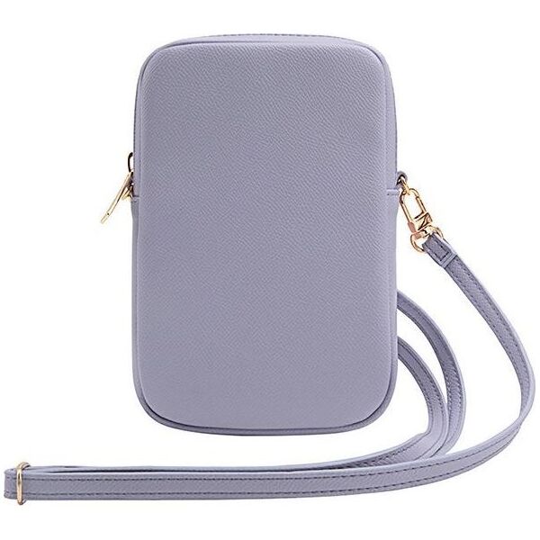 Guess Guess Zip Triangle 4G - Torebka na telefon (fioletowy)
