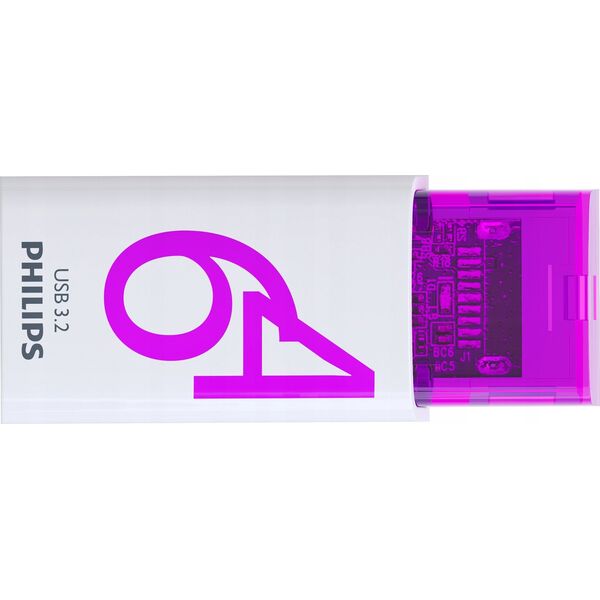 Pendrive Philips Philips USB 3.2             64GB Click Series Gen 1 USB-C
