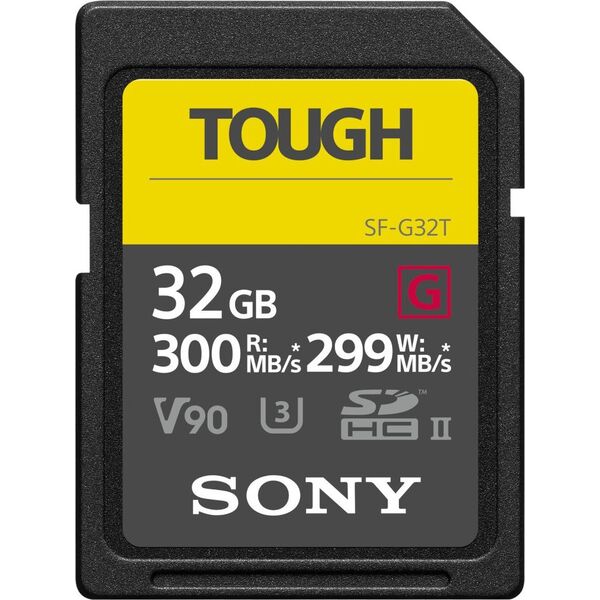 Karta Sony SF-G Tough SDHC 256 GB Class 10 UHS-II U3 V90 (SFG256T)