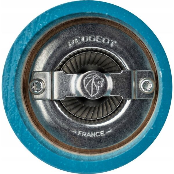 Młynek do przypraw Peugeot Peugeot Bistro salt mill 10 cm pacific blue lacquered wood