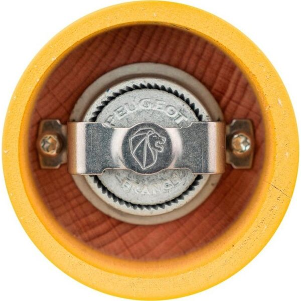Młynek do przypraw Peugeot Peugeot Bistro pepper mill 10 cm yellow saffron painted wood