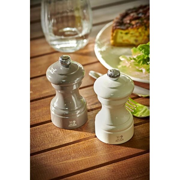 Młynek do przypraw Peugeot Peugeot Bistro salt mill 10 cm pearl grey painted wood