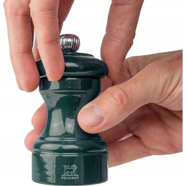 Młynek do przypraw Peugeot Peugeot Bistro salt mill 10 cm forest green painted wood