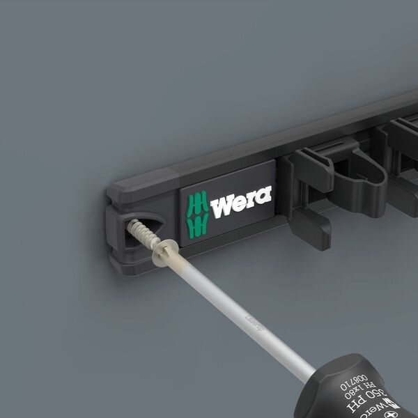 Zestaw narzędzi Wera Wera 9650 magnetic strip Kraftform screwdriver set, 9 pieces