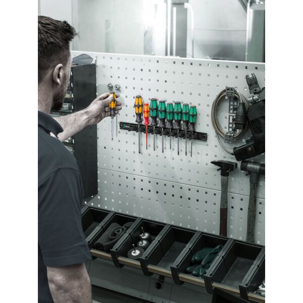 Zestaw narzędzi Wera Wera 9650 magnetic strip Kraftform screwdriver set, 9 pieces