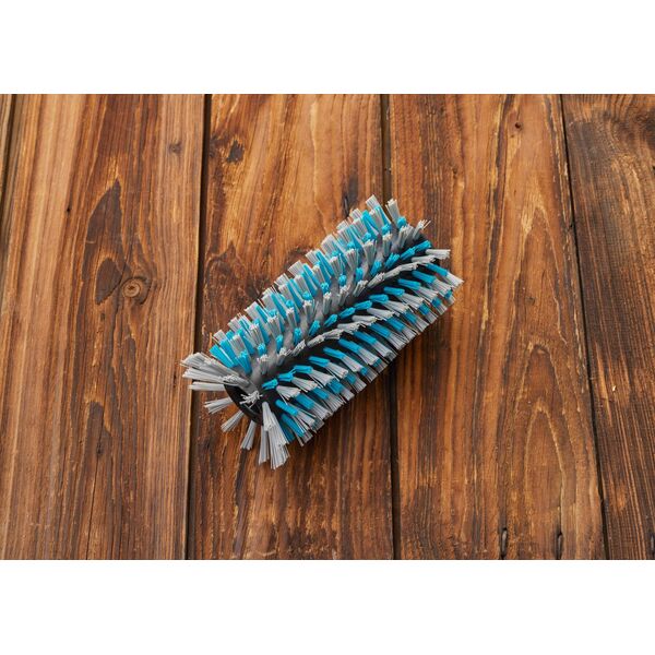 Gardena GARDENA Universal roller brush, for cordless multi-cleaner AquaBrush, washing brush (grey/turquoise, for insensitive surfaces)
