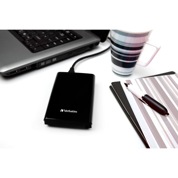 Dysk zewnętrzny SSD Verbatim Store 'n' Go Slim 1TB Czarny (32182)