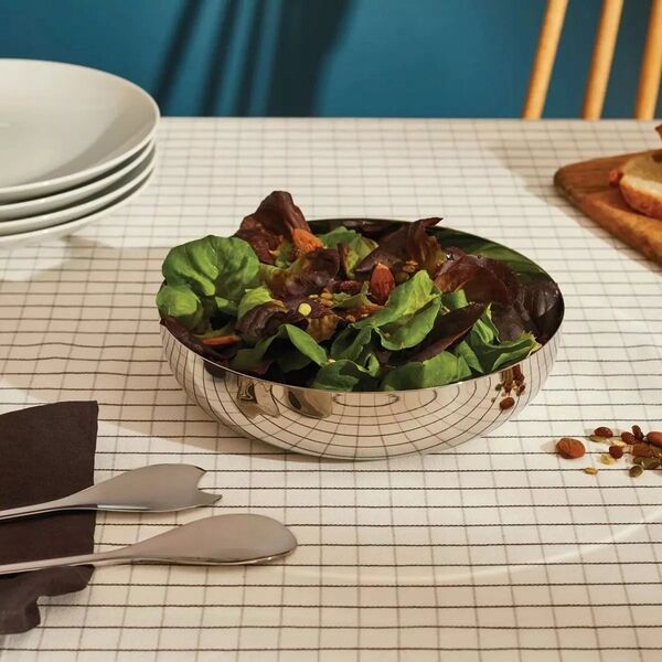 Alessi Alessi JM15 Salad Serving Bowl 24L Stainless Steel