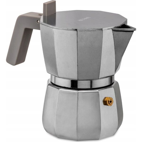 Kawiarka Alessi Alessi Espresso Coffee Maker Moka DC06/3 silver