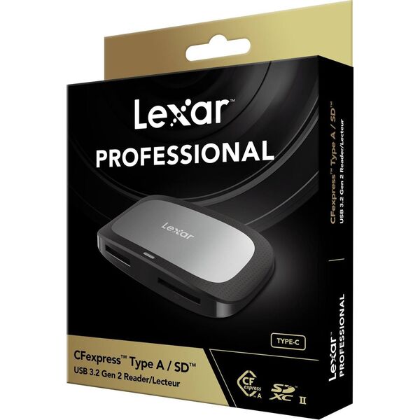 Czytnik Lexar Lexar Cardreader LRW530U CFexpress Type A / SD UHS-II USB 3.2 Gen2 Reader