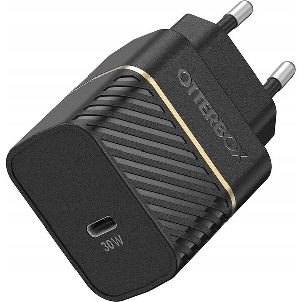 Ładowarka OtterBox OtterBox EU WallCharger 30W GaN - 1X USB-C 30W USB-PD Black