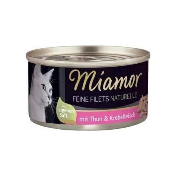 Miamor Miamor Kot 80g Filets Tuńczyk Krab W Sosie Własnym