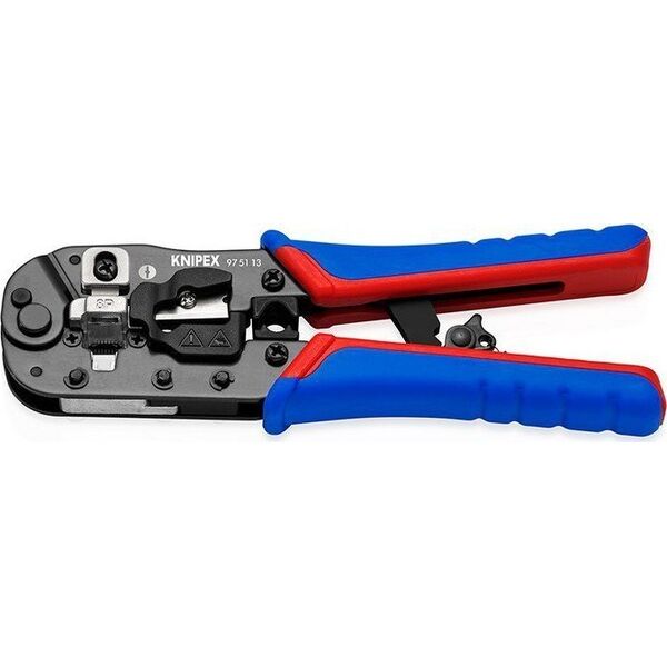 Knipex SZCZYPCE DO ZAGNIATANIA ZŁĄCZY TYPU WESTERN RJ45 (1 SZT)