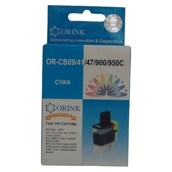 Tusz Orink Tusz zamienny ORINK LC900C Cyan 20 ml
