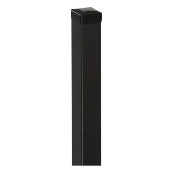 UN SŁUPEK DO OGRODZENIA CZARNY 2000MM 60*40MM RAL 9005 (1 SZT)