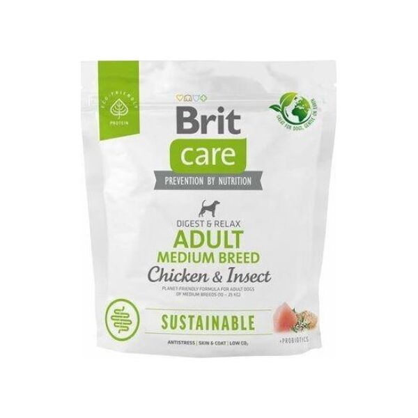 Brit Brit Care Karma dla Psa Medium Kurczak Owady 1kg