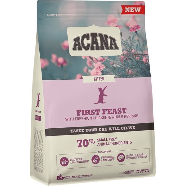 Acana ACANA First Feast Cat sausas maistas katėms (Kitten) 1,8kg