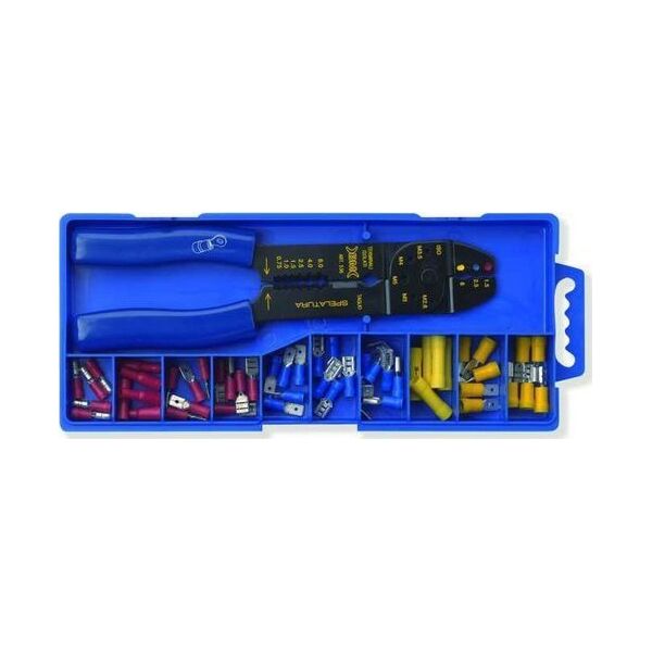 BETA ZESTAW SZCZYPCE 536, 0.25-6MM2+KONCÓWKI IZOLWANE 50SZT. (1 KPL)