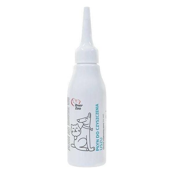 Over Zoo Over Zoo Płyn Do Czyszczenia Uszu Dla Psa Kota 75ml