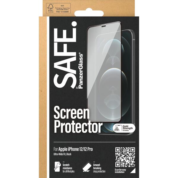 PanzerGlass SAFE. by PanzerGlass E2E Apple iPhone 12/12 Pro
