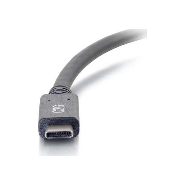 Kabel USB C2G C2G 6ft USB C to USB A Cable - USB 3.2 - 5Gbps - M/M - USB-Kabel - USB Typ A (M) zu 24 pin USB-C (M) - USB 3.1 - 30 V - 3 A - 1.83 m - Schwarz