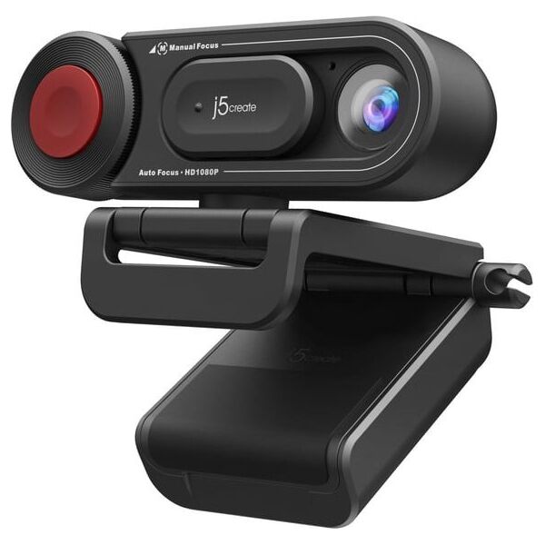 Kamera internetowa Triton j5create JVU250-N kamera internetowa 2 MP 1920 x 1080 px USB 2.0 Czarny