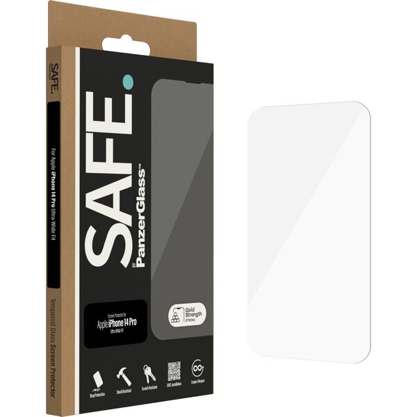 PanzerGlass SAFE. PanzerGlass f. iPhone 14 Pro UWF