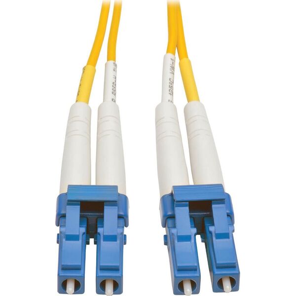 Eaton Eaton Tripp Lite Series Duplex Singlemode 9/125 Fiber Patch Cable (LC/LC), 2M (6 ft.) - Patch-Kabel - LC Single-Modus (M) zu LC Single-Modus (M) - 2 m - Glasfaser - Duplex - 9/125 Mikrometer - Riser - Gelb