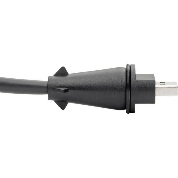 Kabel USB Eaton Eaton Tripp Lite Series USB 3.0 SuperSpeed A to A M/M Cable, Industrial - IP68, Shielded, 6 ft. (1.83 m), TAA - USB-Kabel - TAA-konform - USB Typ A (M) zu USB Typ A (M) - USB 3.1 Gen1 - 1.8 m - innen/aussen - Schwarz - fur P/N: N206-SB01-I