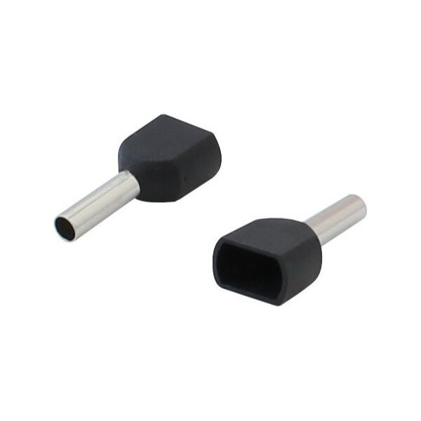 EPM KOŃCÓWKA TULEJKOWA IZOLOWANA PODWÓJNA 2*1.5MM 10 SZTUK (1 KPL)