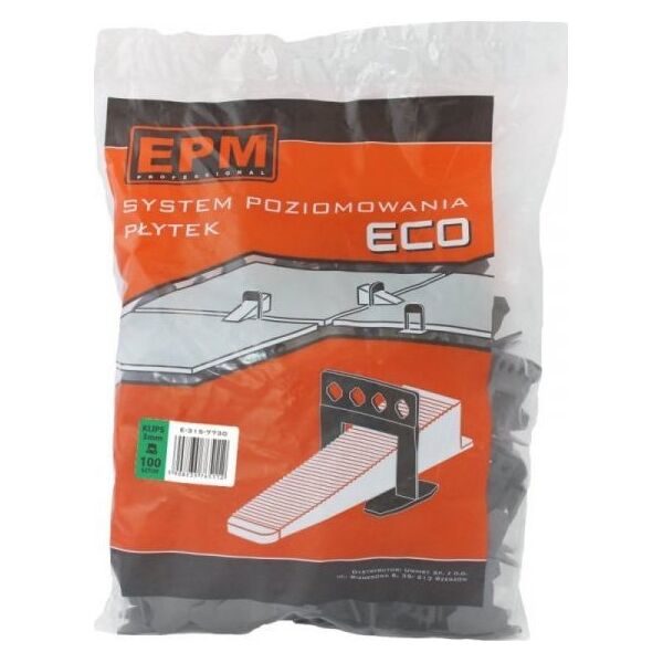 EPM SYSTEM UKŁADANIA PŁYTEK ECO 100 KLIPSÓW 3MM (1 OP)