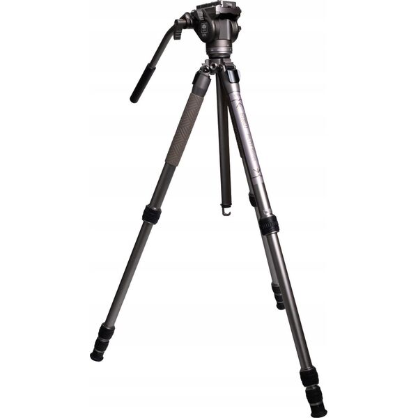 Statyw Sirui Sirui Pilot Series Alu Tripod GT04+GT5 Videohead Grey