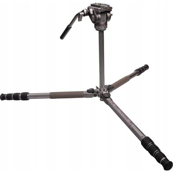 Statyw Sirui Sirui Pilot Series Alu Tripod GT04+GT5 Videohead Grey