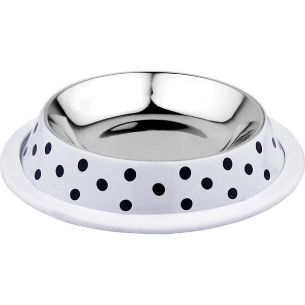 Duvo+ Duvo+ Metalowa Miska Dla Psa Kropki L 1L 25,8cm