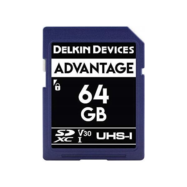 Karta Delkin Delkin SD Advantage 660X UHS-I U3 (V30) R100/W80 64GB