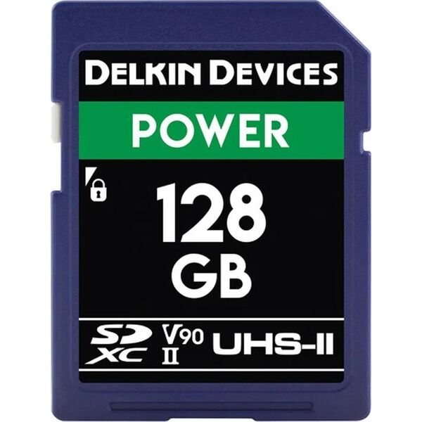 Karta Delkin Power 2000x SDXC 128 GB Class 10 UHS-II/U3 V90 (DDSDG2000128)