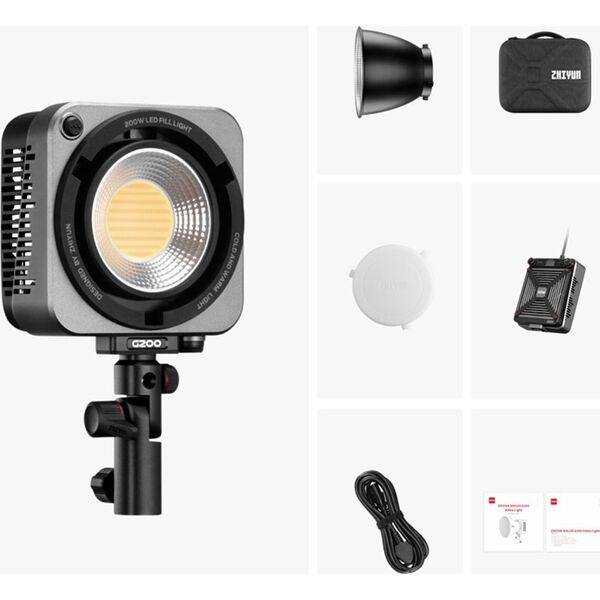 Lampa studyjna Zhiyun Zhiyun LED Molus G200 COB Light