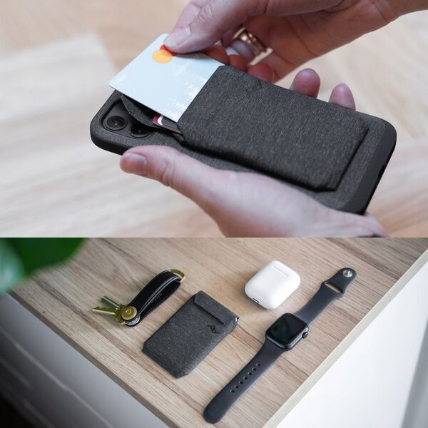 Peak Design Peak Design Mobile Wallet Slim - Magnetyczny Portfel Płaski Do Telefonu - Szarozielony