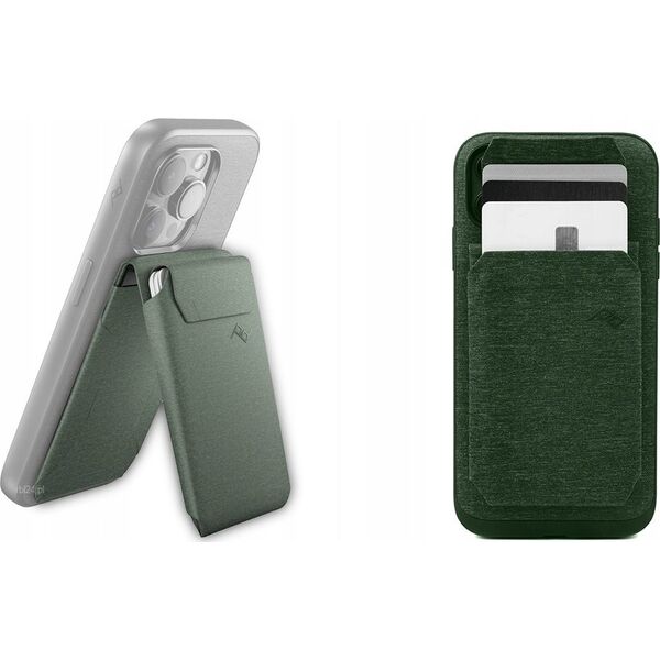 Peak Design Peak Design Mobile Wallet Stand - Magnetyczny Portfel Do Telefonu / Podstawka - Szarozielony