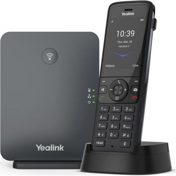 Telefon Triton Yealink W78P telefon VoIP Czarny TFT