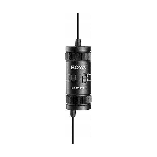Mikrofon Boya Boya BY-M1 PRO II Lavalier Microphone --no batteries required and TRS/TRRS Switchable