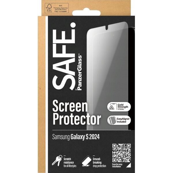 PanzerGlass SAFE. by PanzerGlass Re:Fresh Samsung Galaxy S24, UWF (wA)