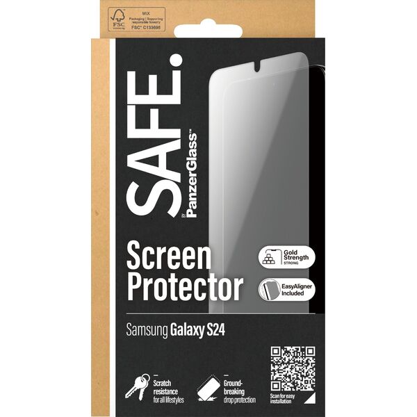 PanzerGlass SAFE. by PanzerGlass Re:Fresh Samsung Galaxy S24, UWF (wA)