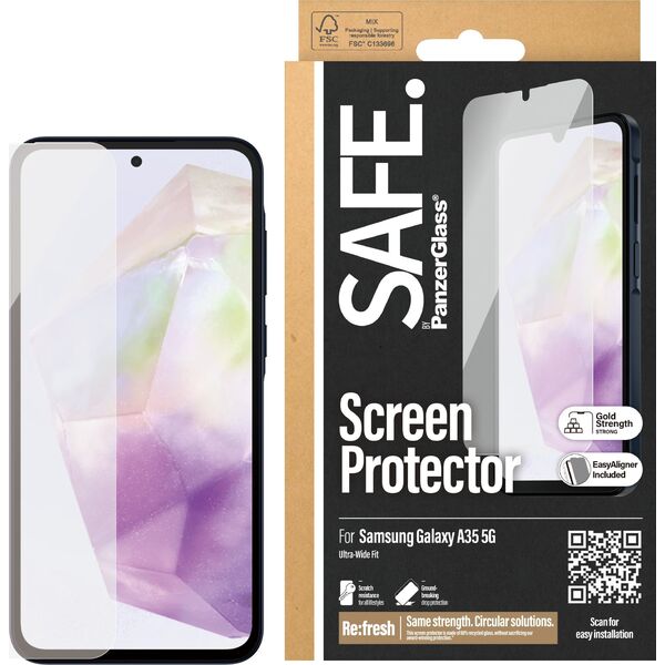 PanzerGlass SAFE. by PanzerGlass Samsung A35 5G, UWF