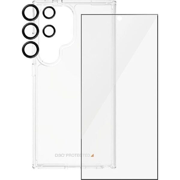 PanzerGlass PanzerGlass 3-in-1 Samsung Galaxy S24 Ultra, UWF